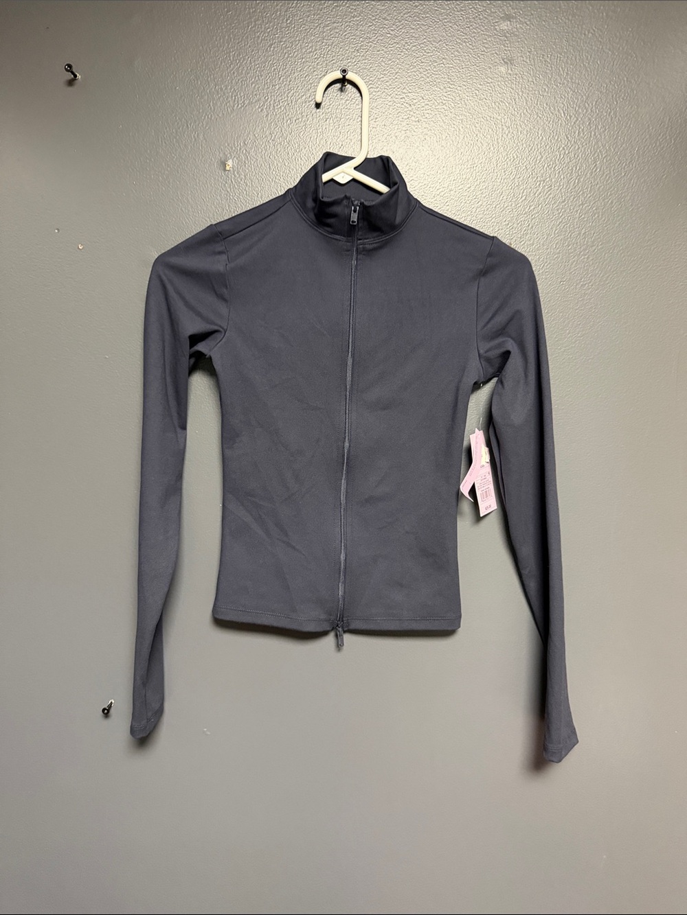 Wild Fable ButterBliss Full Zip Workout Jacket Slate Black XXS Athleisure NWT